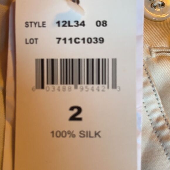 Ralph Lauren black label silk shorts sz 2 - Picture 10 of 12